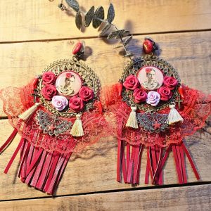 Franges rouges